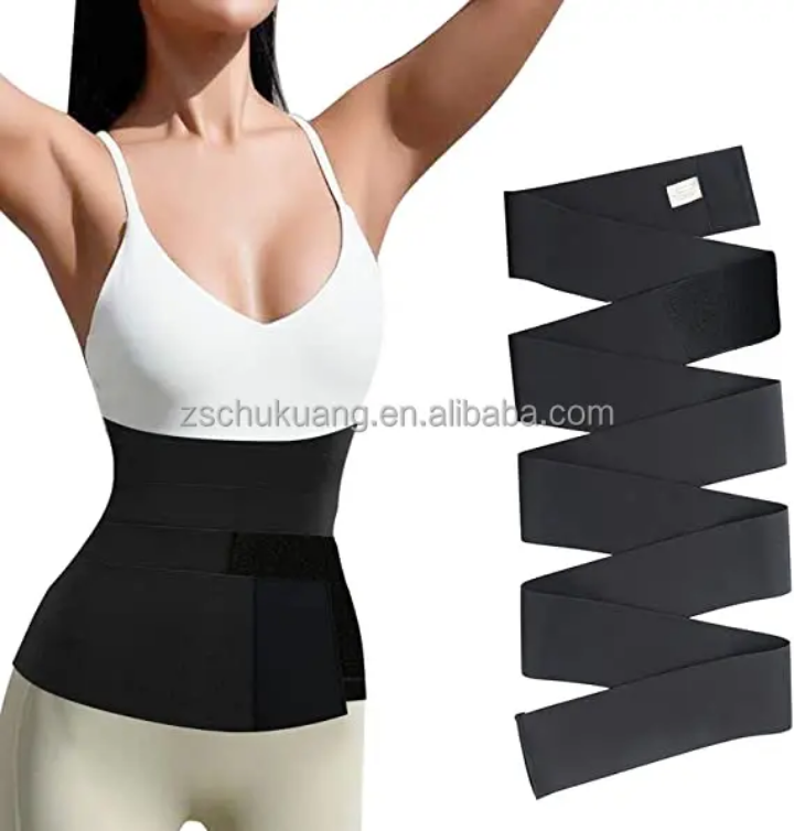 Gaine Invisible "Infinite Curve" – Le Bandage Sculptant Ajustable Haute Compression