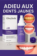 Glory smile Correcteur de Couleur V34 – Le Secret d'un Sourire Éclatant