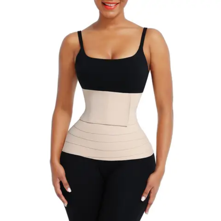 Gaine Invisible "Infinite Curve" – Le Bandage Sculptant Ajustable Haute Compression
