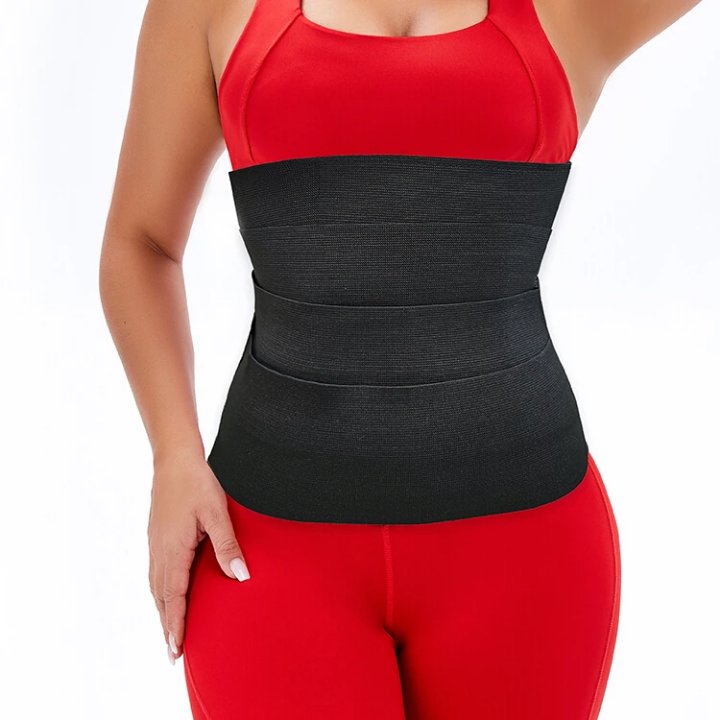 Gaine Invisible "Infinite Curve" – Le Bandage Sculptant Ajustable Haute Compression